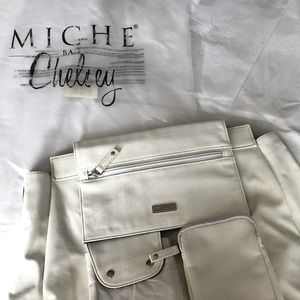 New white Miche sleeve